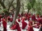 (109/125) Munkar i Lhasa, Tibet